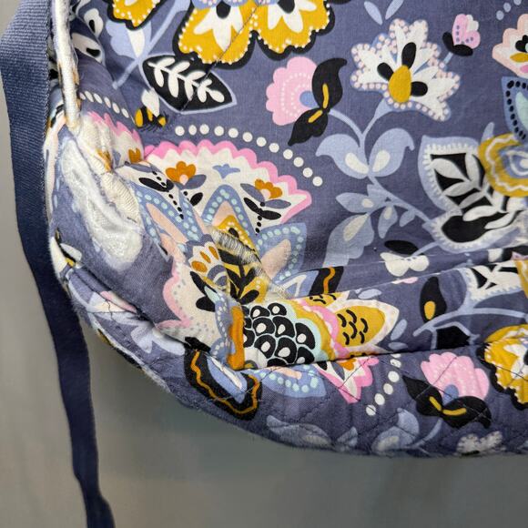 Vera Bradley Charmont Meadow Floral Print Large Campus Backpack - Picture 11 of 12